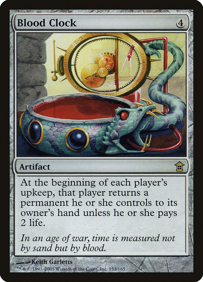 Blood Clock - (Foil): Saviors of Kamigawa