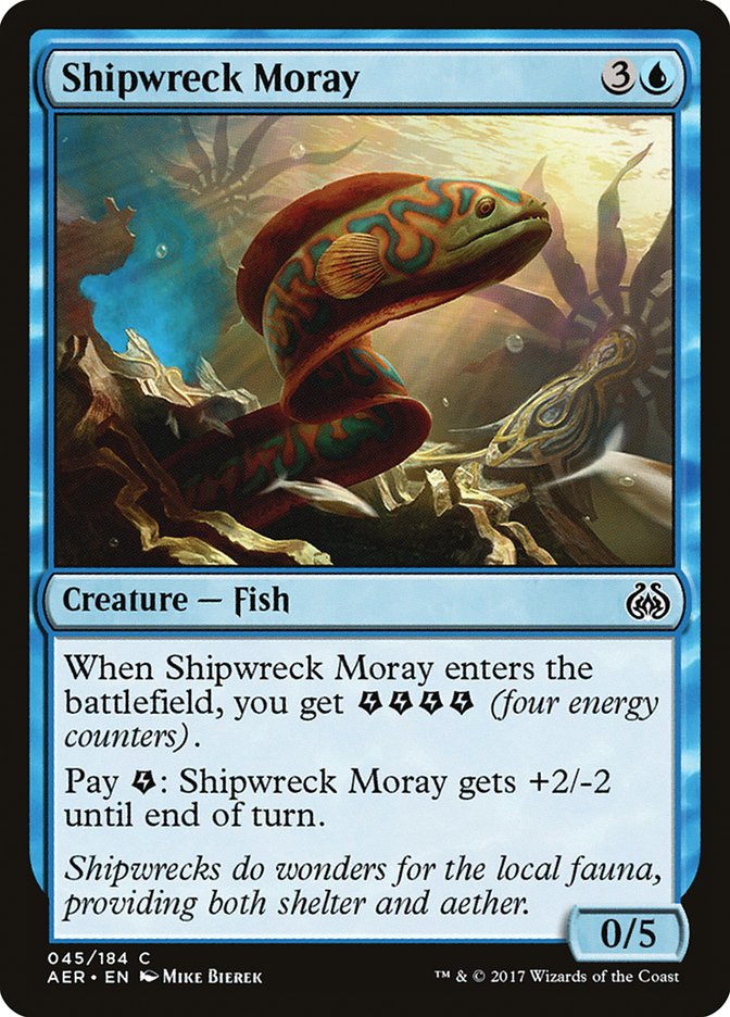 Shipwreck Moray - (Foil): Aether Revolt