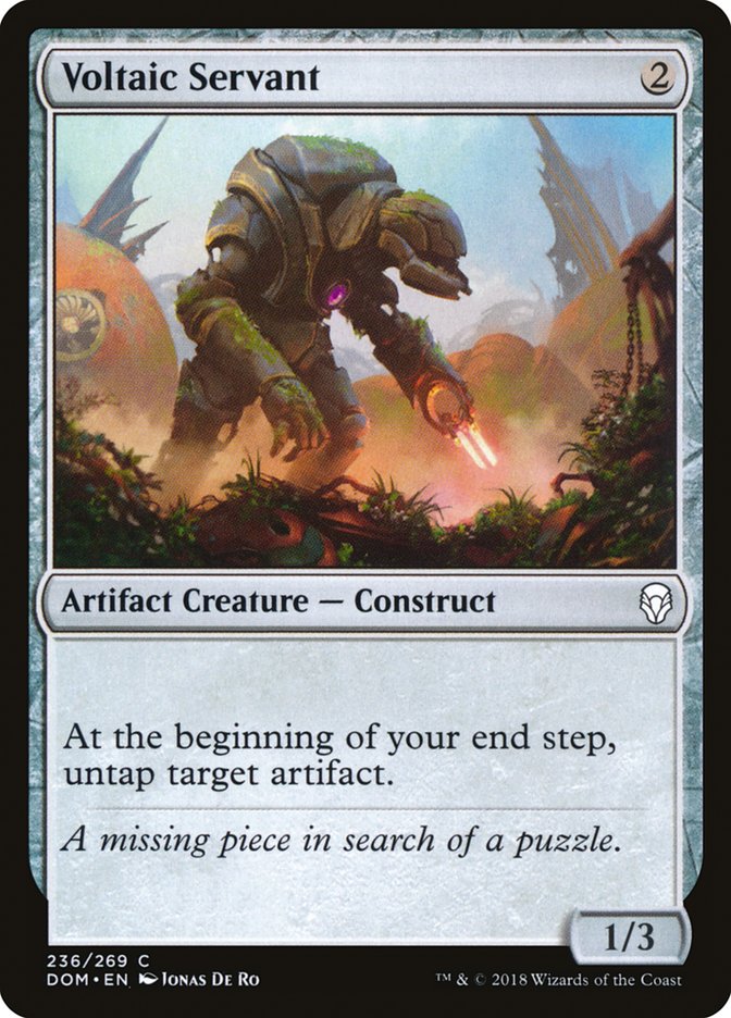 Voltaic Servant - (Foil): Dominaria