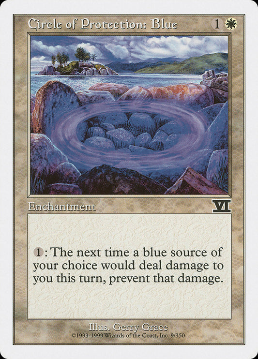 Circle of Protection: Blue: Classic Sixth Edition
