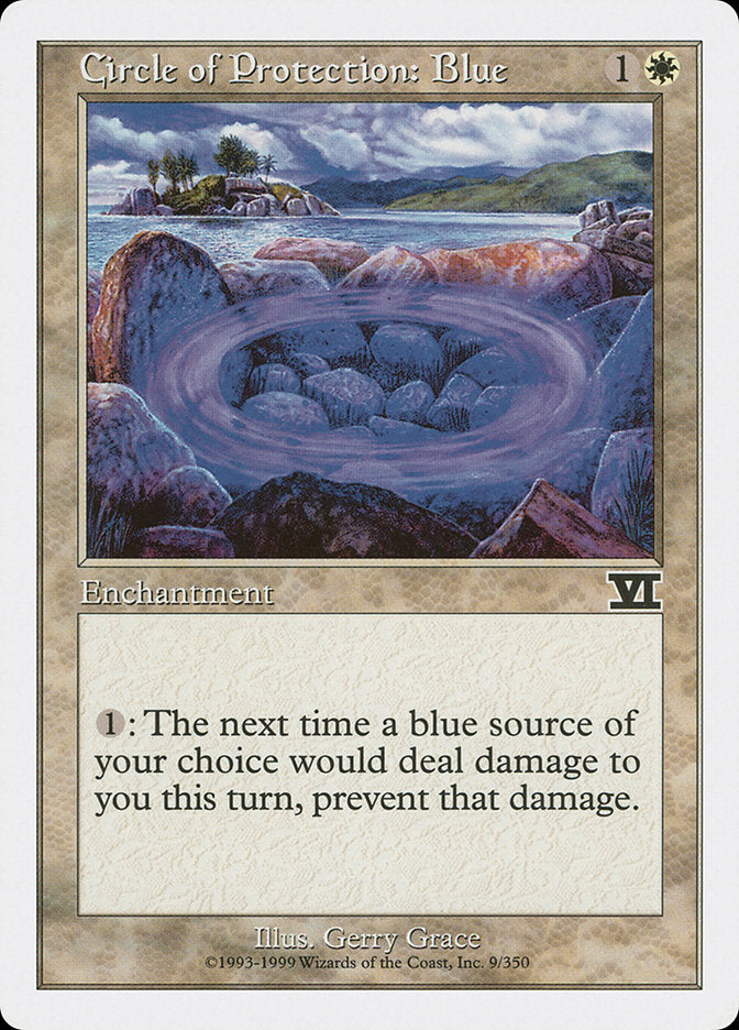 Circle of Protection: Blue: Classic Sixth Edition