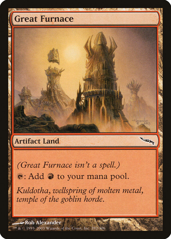 Great Furnace - (Foil): Mirrodin