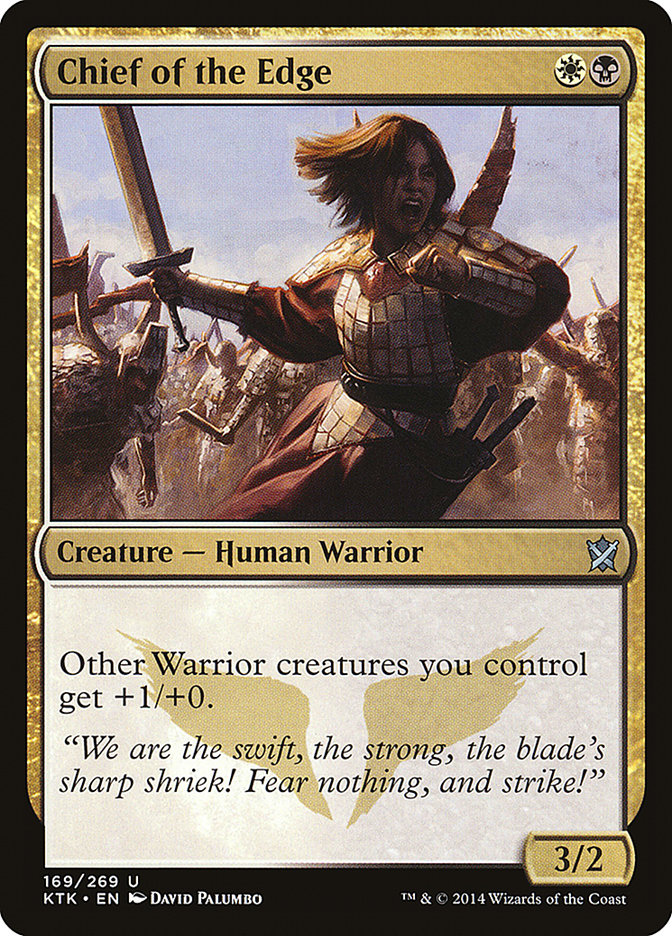Chief of the Edge - (Foil): Khans of Tarkir