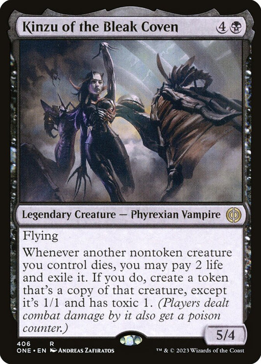 Kinzu of the Bleak Coven: Phyrexia: All Will Be One
