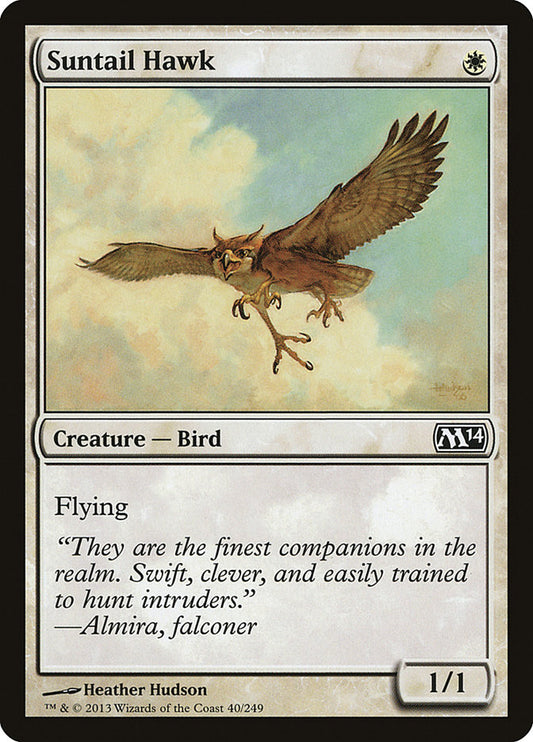 Suntail Hawk - (Foil): Magic 2014