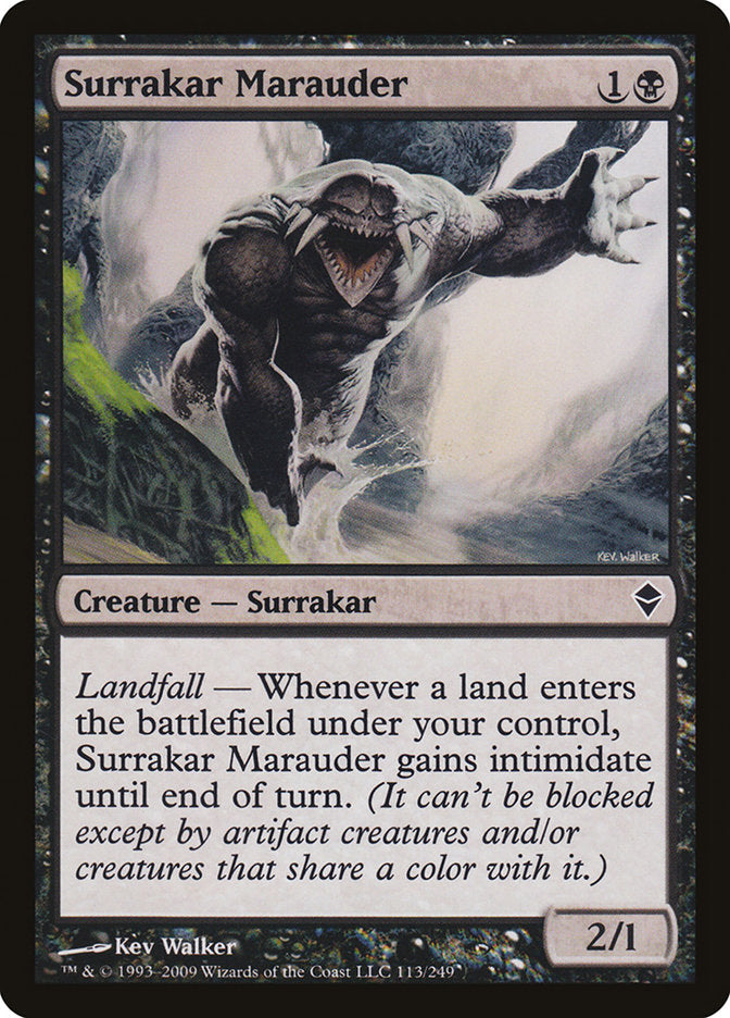 Surrakar Marauder: Zendikar