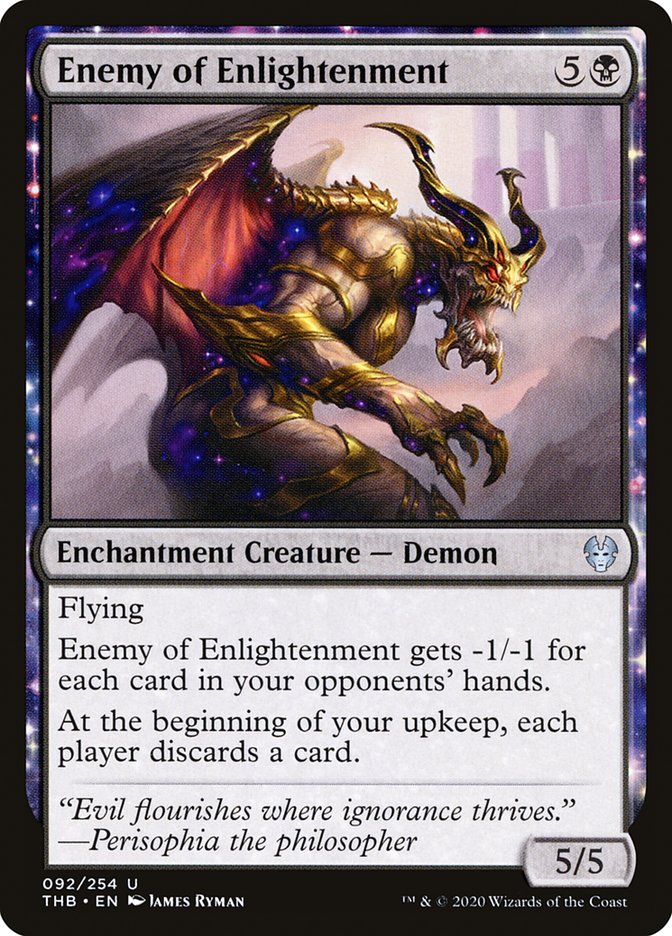 Enemy of Enlightenment - (Foil): Theros Beyond Death