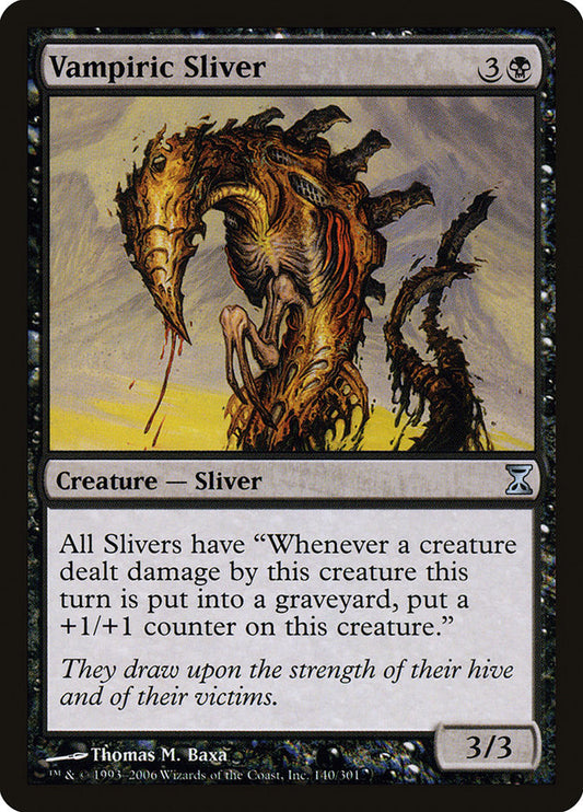 Vampiric Sliver - (Foil): Time Spiral