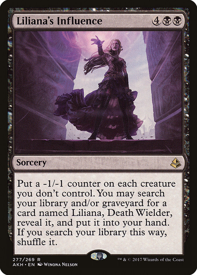 Liliana's Influence (Planeswalker Deck): Amonkhet