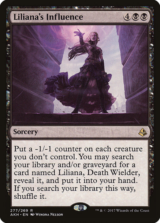 Liliana's Influence (Planeswalker Deck): Amonkhet
