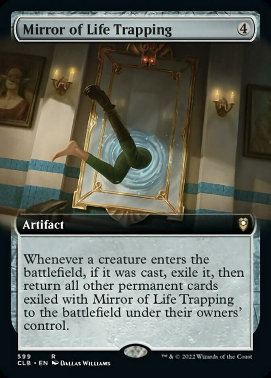 Mirror of Life Trapping (Extended Art) - (Foil): Commander Legends: Battle for Baldur's Gate