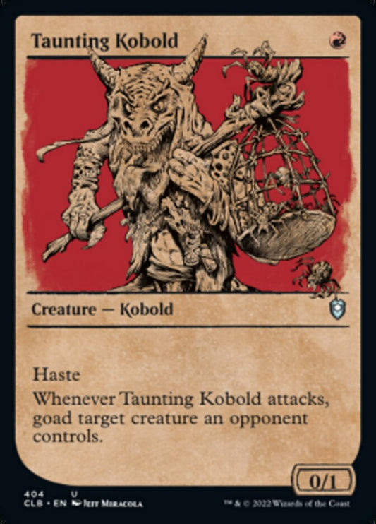 Taunting Kobold (Showcase): Commander Legends: Battle for Baldur's Gate