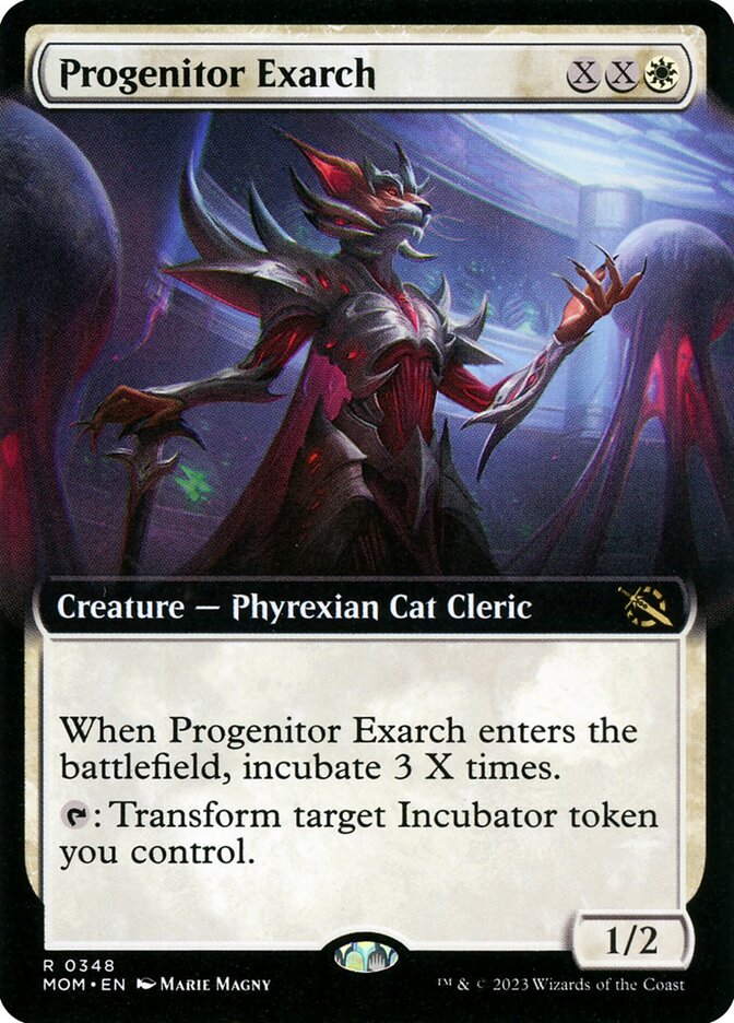 Progenitor Exarch (Extended Art) - (Foil): March of the Machine