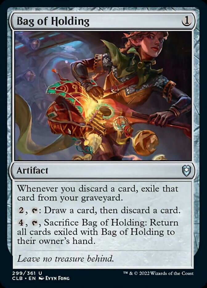 Bag of Holding - (Foil): Commander Legends: Battle for Baldur's Gate