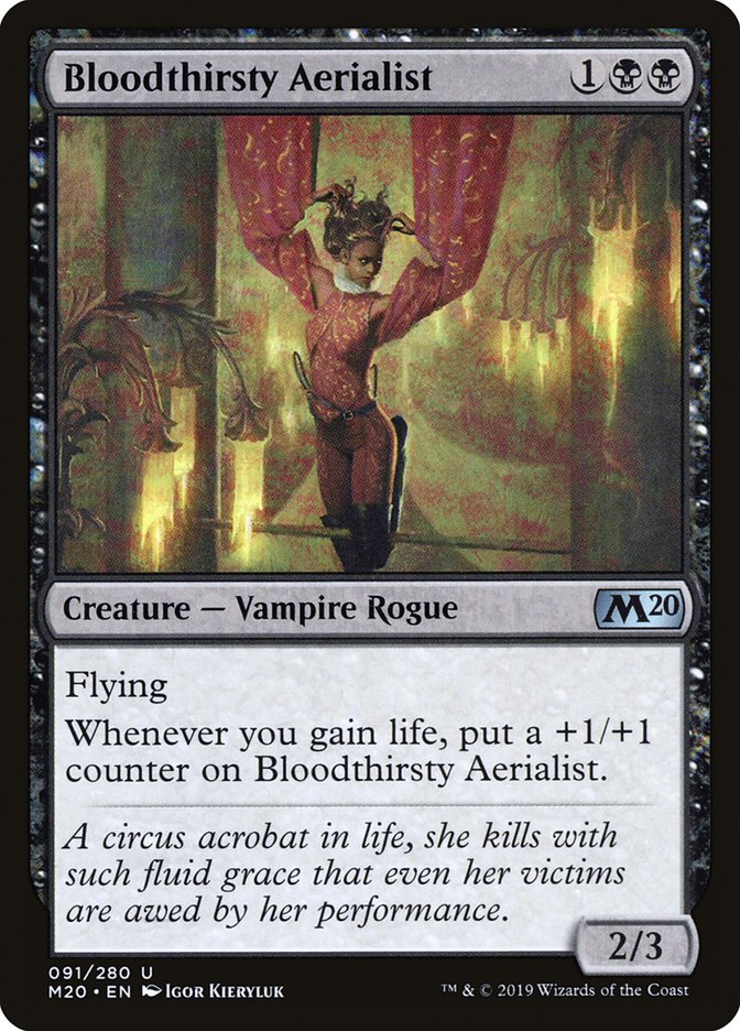 Bloodthirsty Aerialist - (Foil): Core Set 2020