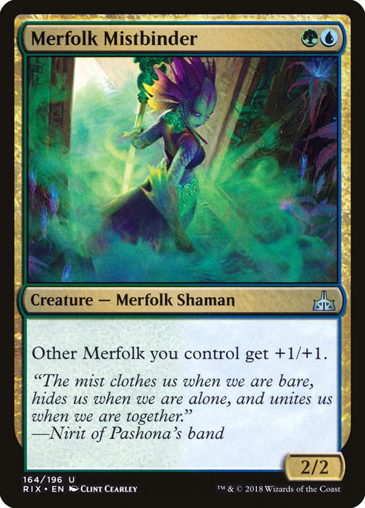 Merfolk Mistbinder: Rivals of Ixalan