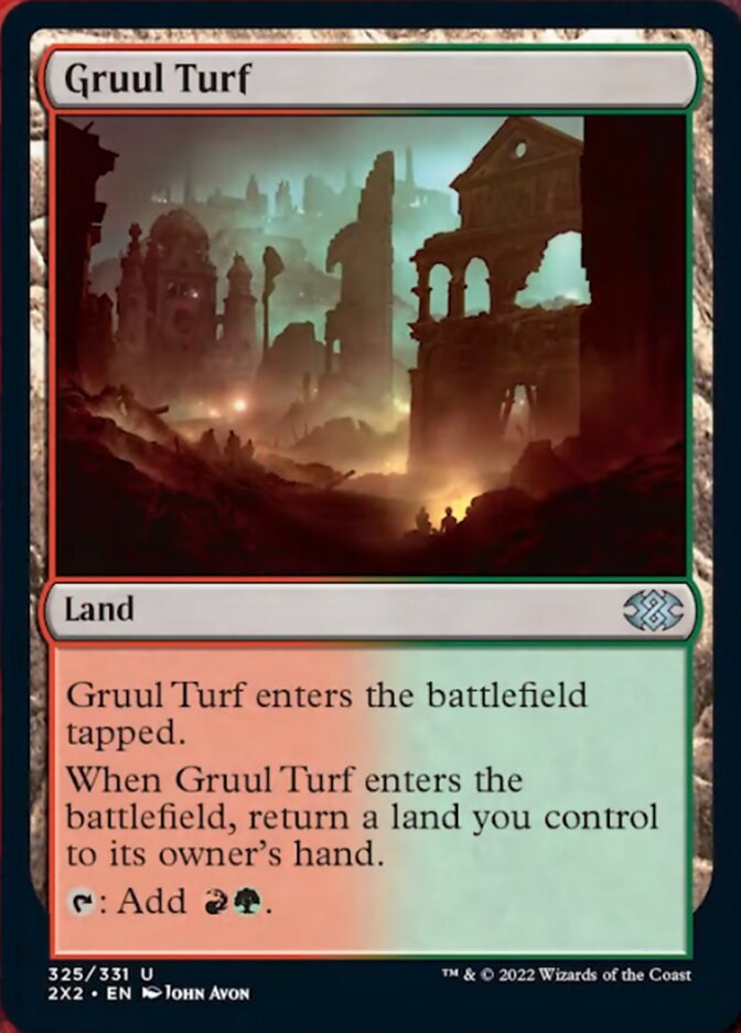 Gruul Turf - (Foil): Double Masters 2022