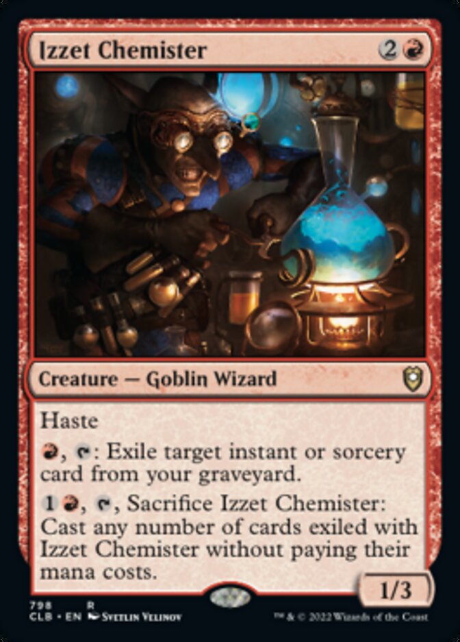 Izzet Chemister: Commander Legends: Battle for Baldur's Gate