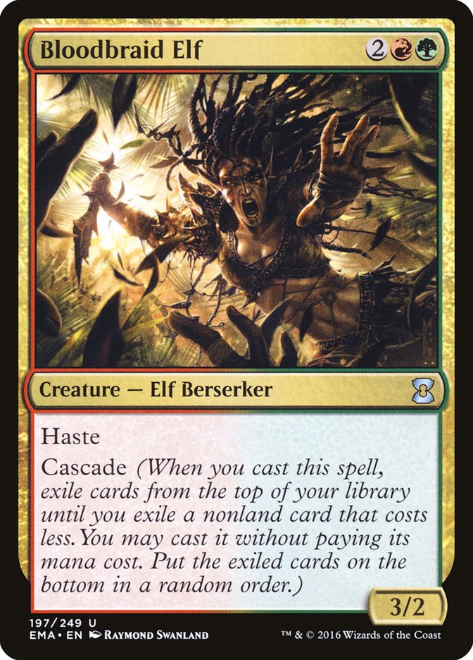 Bloodbraid Elf - (Foil): Eternal Masters