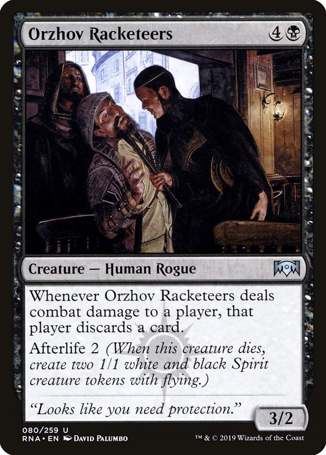 Orzhov Racketeers: Ravnica Allegiance