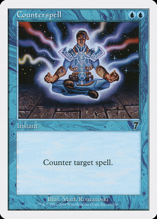 Counterspell - (Foil): Seventh Edition