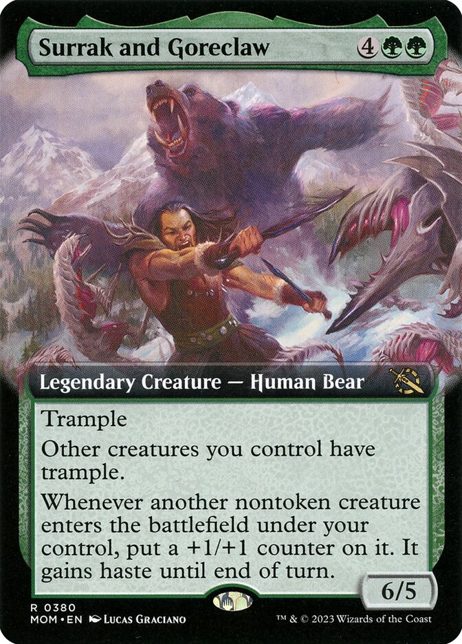 Surrak and Goreclaw (Extended Art): March of the Machine