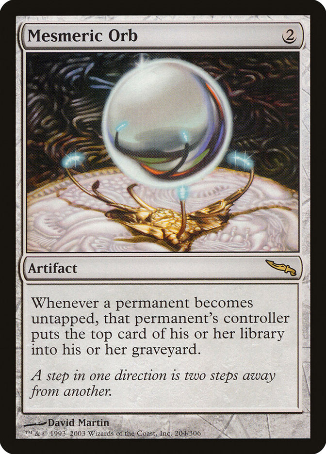 Mesmeric Orb: Mirrodin