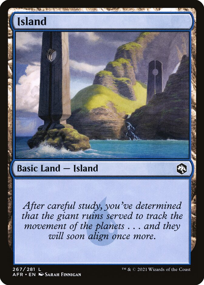 Island (#267) - (Foil): Adventures in the Forgotten Realms