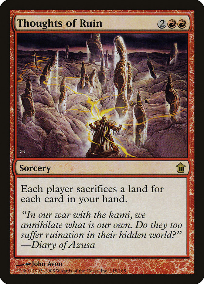 Thoughts of Ruin - (Foil): Saviors of Kamigawa