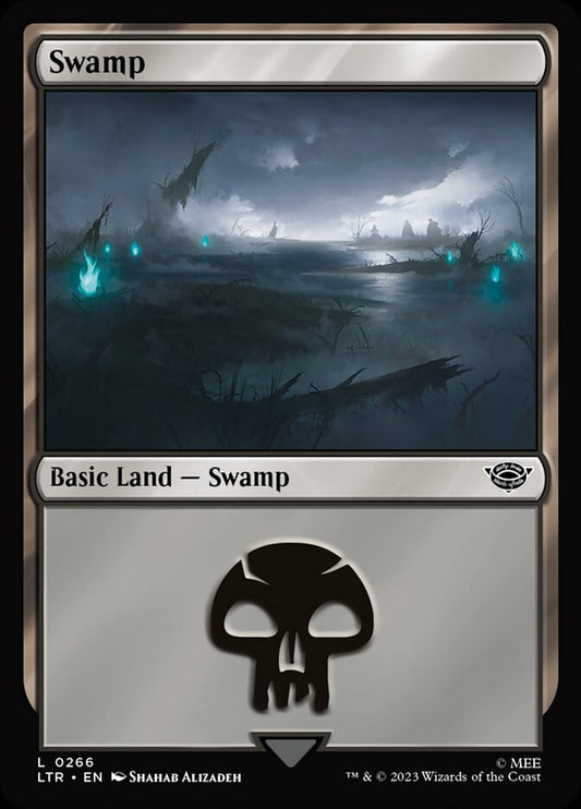 Swamp (#266) - (Foil): The Lord of the Rings: Tales of Middle-earth