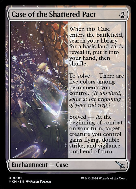 Case of the Shattered Pact - (Foil): Murders at Karlov Manor