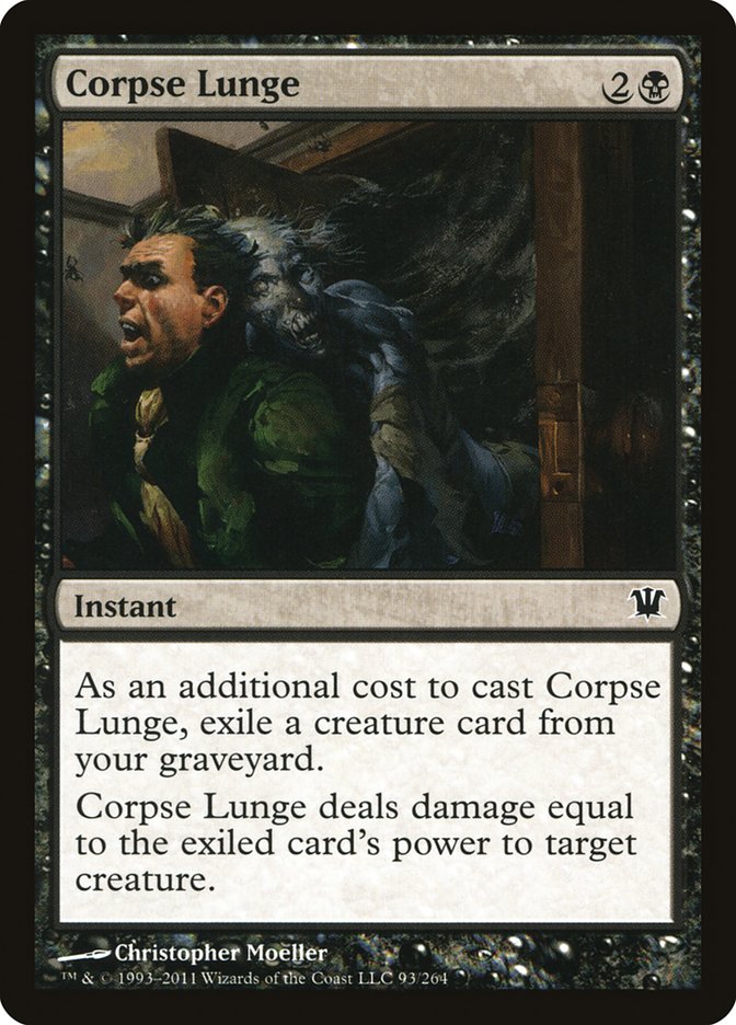 Corpse Lunge - (Foil): Innistrad