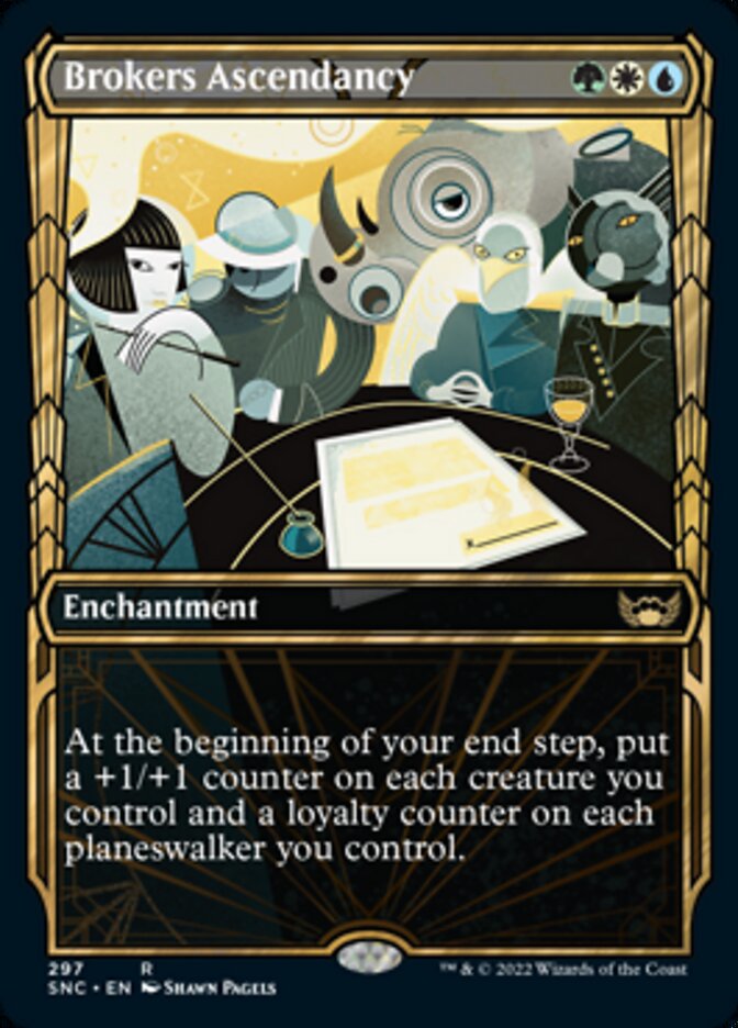Brokers Ascendancy (Showcase) - (Foil): Streets of New Capenna