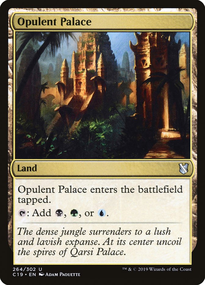 Opulent Palace: Commander 2019