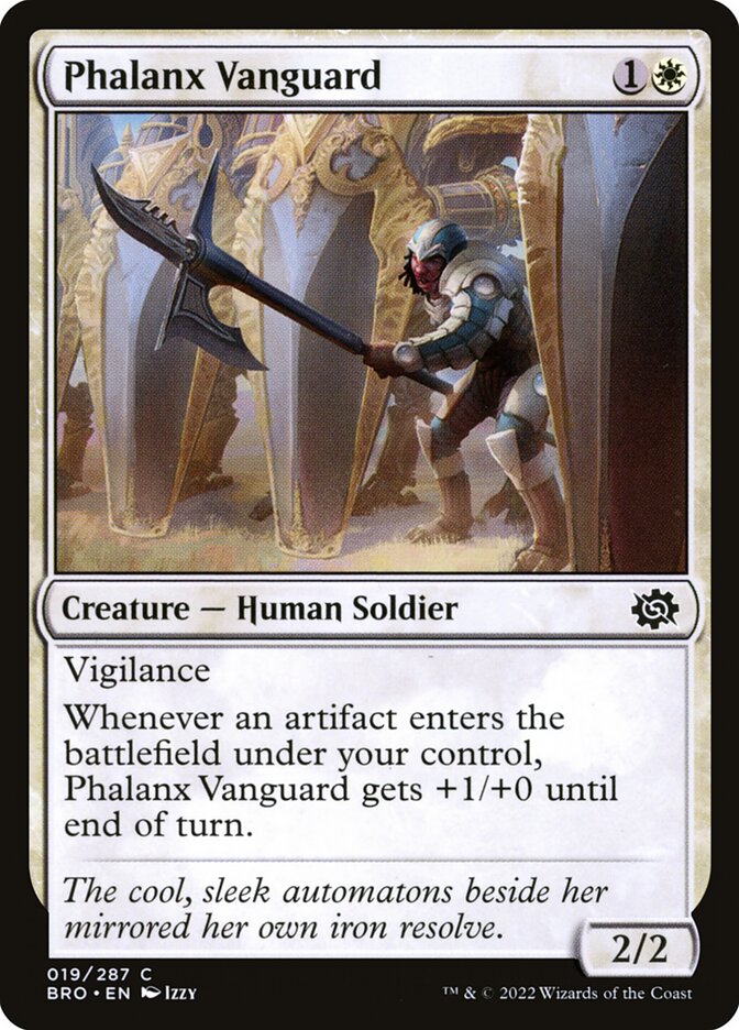 Phalanx Vanguard - (Foil): The Brothers' War