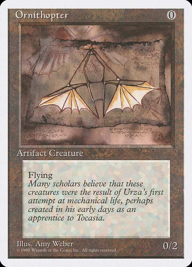 Ornithopter: Fourth Edition