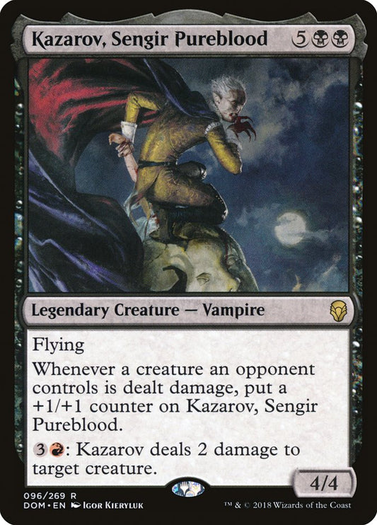 Kazarov, Sengir Pureblood - (Foil): Dominaria