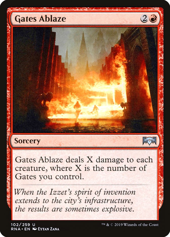 Gates Ablaze: Ravnica Allegiance