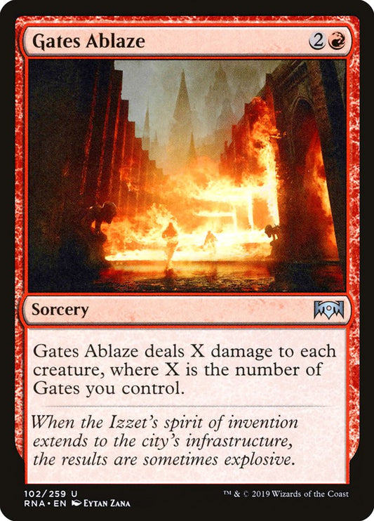 Gates Ablaze: Ravnica Allegiance