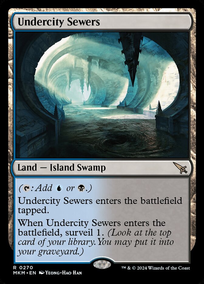Undercity Sewers - (Foil): Murders at Karlov Manor
