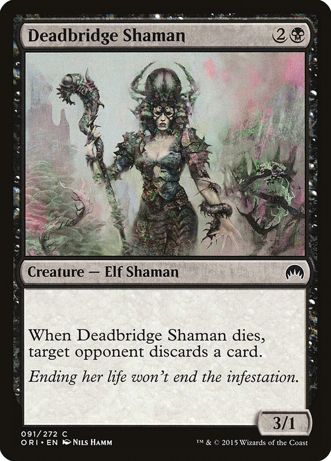 Deadbridge Shaman - (Foil): Magic Origins