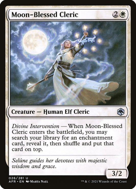 Moon-Blessed Cleric - (Foil): Adventures in the Forgotten Realms