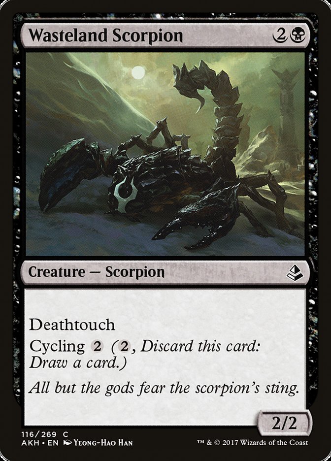 Wasteland Scorpion - (Foil): Amonkhet