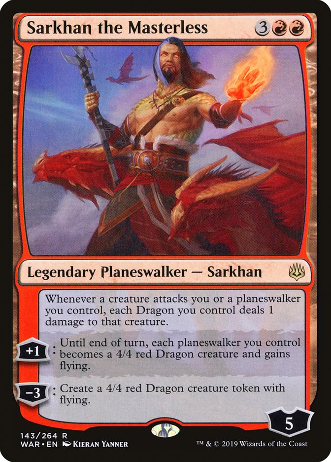 Sarkhan the Masterless: War of the Spark