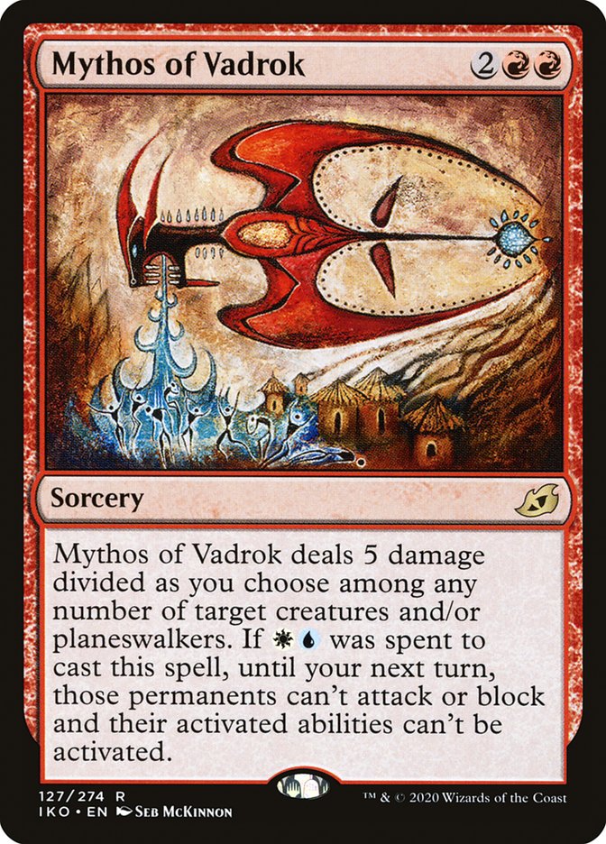 Mythos of Vadrok - (Foil): Ikoria: Lair of Behemoths