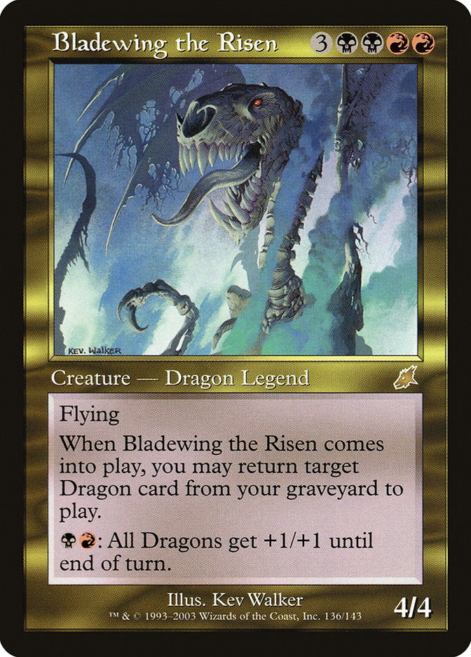 Bladewing the Risen - (Foil): Scourge