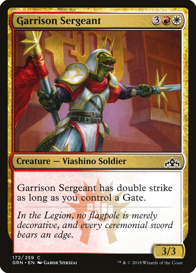 Garrison Sergeant: Guilds of Ravnica