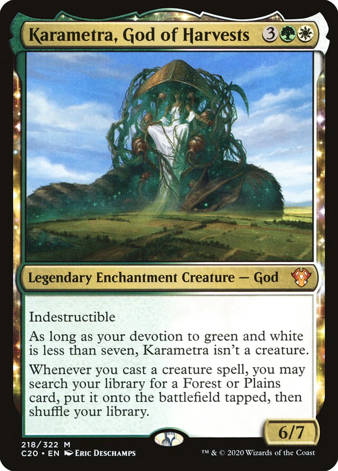 Karametra, God of Harvests: Commander 2020