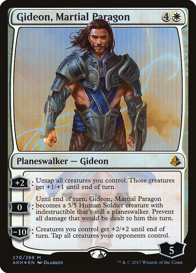 Gideon, Martial Paragon (Planeswalker Deck) - (Foil): Amonkhet