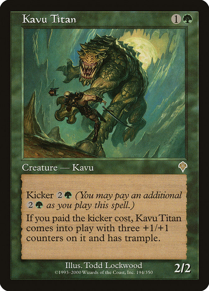Kavu Titan - (Foil): Invasion